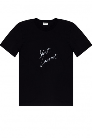 Saint Laurent Logo-printed T-shirt | Women's Clothing | Vitkac